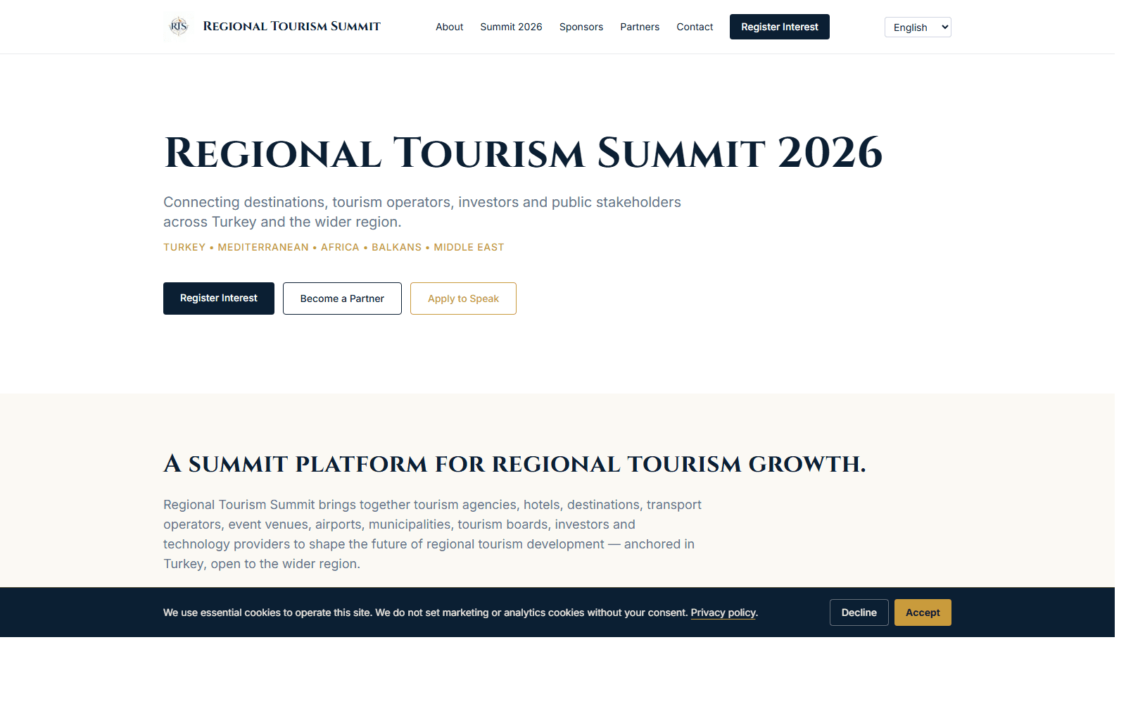 Regional Tourism Summit