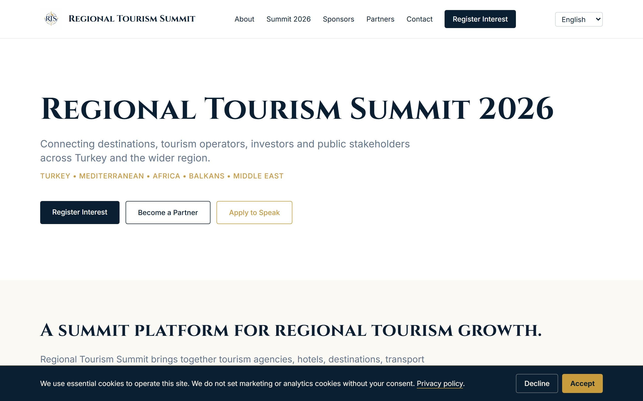 Regional Tourism Summit